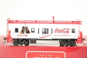 Athearn HO Scale CCCX Coca-Cola Bay Window Caboose Car #1886 NOS 8362 - Picture 1 of 7