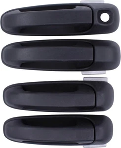 Manija de puerta exterior negra para Dodge Ram 1500 2500 3500 2002-2009 Ram Dakota  - Imagen 1 de 6