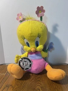 Looney Tunes Springtime Schmetterling Tweety Vogel Plüsch Brandneu mit Etikett Selten - Bild 1 von 20