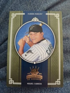 2005 Donruss Diamond Kings Miguel Cabrera #95 Florida Marlins - Bild 1 von 2
