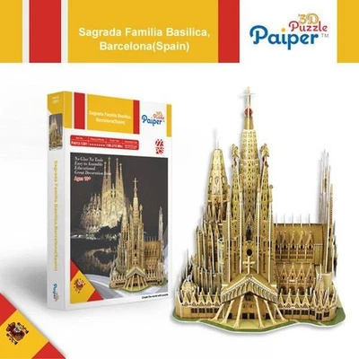 National Geographic Spanish Church 3D Puzzle Architectural Model Building Toy - Image 1 of 4