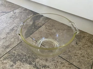 VINTAGE KENWOOD CHEF FOOD MIXER CLEAR GLASS BOWL A701 A701A Pt No 17500 - Picture 1 of 6