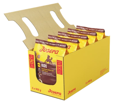 JOSERA Kids (5x 900g) | Welpenfutter für mittlere und große Rassen | ohne Weizen - Bild 1 von 2