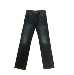 GAP Kid Fashion Jeans Size 18 Slim Straight Medium Wash Mid Rise - Picture 1 of 7