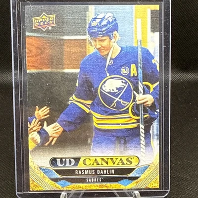 2024-25 Upper Deck Series 1 - UD Canvas #C-80 Rasmus Dahlin - Image 1 of 2
