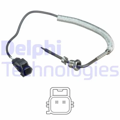 SENSOR DE TEMPERATURA DOS GASES DE ESCAPE SERVE: VOLVO V60 I D5 AWD/D4 AWD.VOLVO S60 II D - Imagem 1 de 3