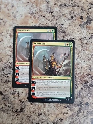 MTG Magic - 2x Domri Rade - Gatecrash - Mythic Rare - NM Never Played X2 - Image 1 of 2