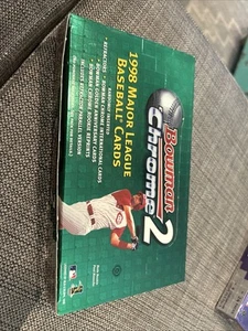 Baseball Karten Box: 1998 Bowman Chrome Series 2 Hobby Box LEER - Bild 1 von 6