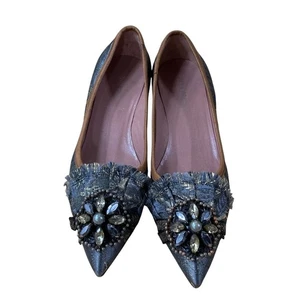 MIU MIU Pumps Women's Size 36.5 Gray - Picture 1 of 8