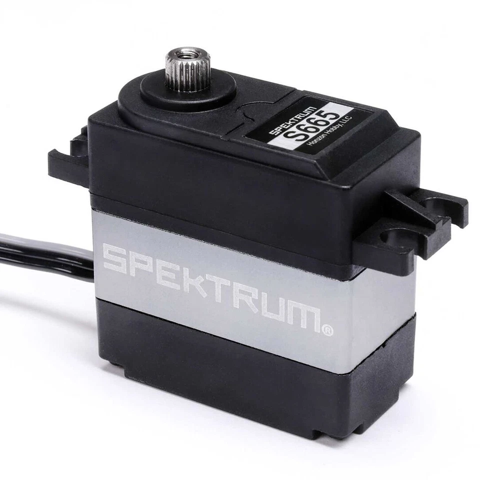 Spektrum S665 Standard High Torque Steel Gear Servo 25T SPMS665
