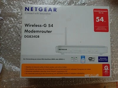Netgear Wireless-G54 Modemrouter DG834GB ADSL2+ - Bild 1 von 4