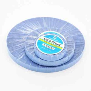 0,8cm Blau Lace Front Perückenband Doppelseitig Selbstklebend Haarverlängerung Tape Toupet - Bild 1 von 6