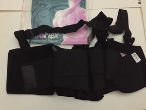 New-PROFLEX Ergodyne BACK BRACE Adjustable Elastic Bands Size L- BLACK  - Picture 1 of 2