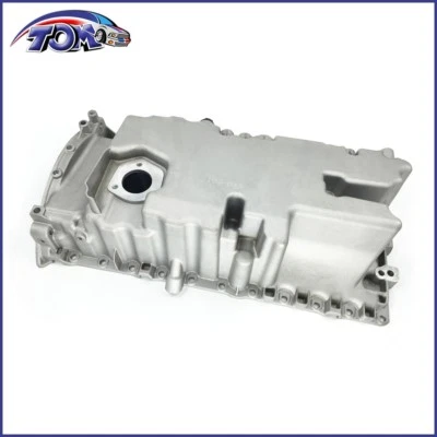 Engine Oil Pan W/Oil LVL Sensor Hole for Volvo C30 S40 V50 2004-2013 30777234 - Image 1 of 4