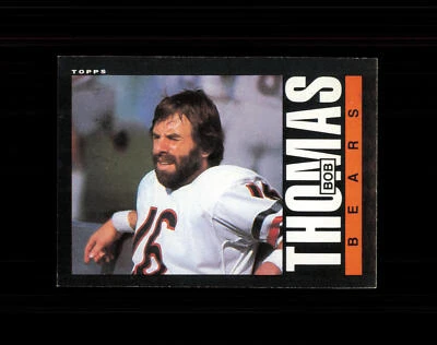 1985 Topps Football #36 Bob Thomas Chicago Bears - Image 1 of 2