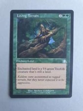 Living Terrain, MTG Prophecy (2000) Uncommon Green Enchantment VNM