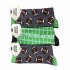 3 PAIRS NEW GERTEX MEN&#39;S NOVELTY FOOTBALL SOCKS ~ SIZE 7-12 ~ NEW WITH TAGS