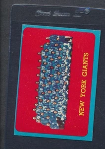 1963 Topps #060 New York Giants Team EX *83 - Bild 1 von 1
