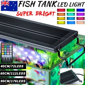40-110CM Timer Aquarium LED Lighting 2ft/3ft/4ft Marine Aqua Fish Tank Light AU - Picture 1 of 21