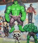 Marvel Lot! Diamond Comic Hulk With Stand, 1st Movie Hulk, Rocket Funko + More!