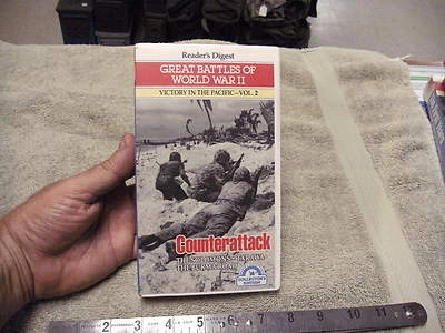 Reader's Digest Great Battles of WW2 Victory in The Pacific Vol. 2 VHS Tape - Image 1 of 4