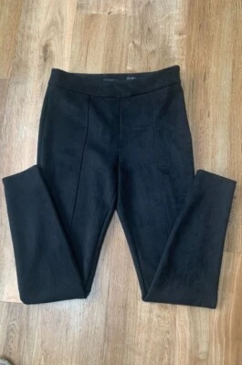 Womens Black Trousers Straight Leg Size 12 - Image 1 of 4