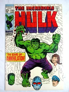 Incredible Hulk #116 The Eve of Annihilation! 1969 - Bild 1 von 5