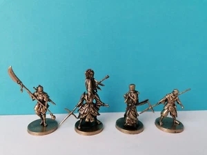 Krieger Fremdfiguren Metallfiguren metall bronze  circa 40 mm - Bild 1 von 3