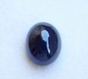 14.80 Ct. Natural Blue Sapphire Madagascar Oval Cabochon Attractive 11.5*14 Mm - Picture 1 of 2