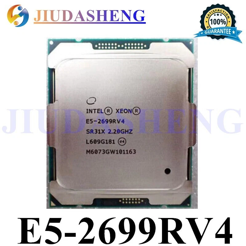 Intel Xeon E5-2699R V4 CPU 22 cores 44 threads LGA 2011-3 2.2ghz processor - Image 1 of 1