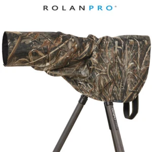 ROLANPRO Rain Cover Rain Coat for Telephoto Lens Camouflage Guns Case Waterproof - Picture 1 of 7