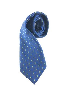 VINEYARD VINES FEI Custom Collection handgefertigte blaue Seidenkrawatte USA - Bild 1 von 3