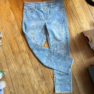 Wonder Nation Jean jeggings SZ 10-12 Large Girls - Picture 1 of 6