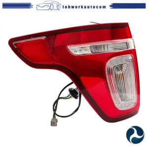 Tail Light Brake Lamp For Ford Explorer 2011-2015 Halogen Clear Rear Left Side - Picture 1 of 14