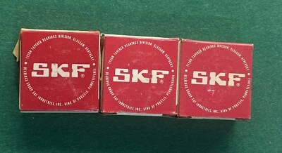 Vintage 3 SKF Bearings One Each L44610 FB..BF25, L44610 CB..BF25, L44643 CB BF25 - Image 1 of 3