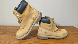 Timberland 6" Premium Big Kids 12909 Trigo Nubuck Impermeable BOTAS Talla 5.5 - Imagen 1 de 7