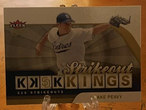 Jake Peavy, 2006 Fleer Ultra #SOK3, San Diego Padres, Strikeout Kings - Picture 1 of 2