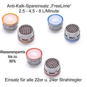Perlator -Ersatz Spar-Strahlregler Einsatz Mischdüse Luftsprudler Wassersparer - Picture 1 of 6