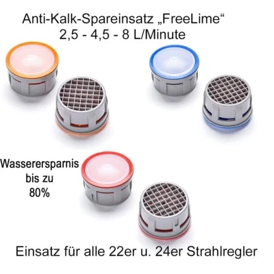 Perlator -Ersatz Spar-Strahlregler Einsatz Mischdüse Luftsprudler Wassersparer