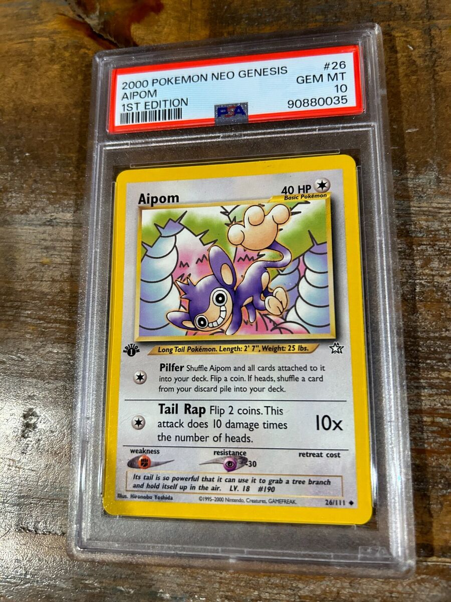 Pokémon TCG Professional Sports Authenticator (PSA) Neo Pokémon TCG Professional Sports Authenticator (PSA) Neo