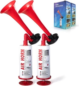 FARBIN Ocean and Sports Pump Air Bon, señal portátil bocina de barco, (2 piezas) - Imagen 1 de 13