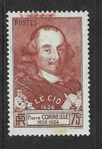 FRANKREICH 1937 - 300th Ann. LE CID - Druckfehler - SG 568 - unbenutzt MH - Bild 1 von 1