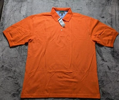 Tommy Hifigher Short Sleeve Polo Shirt Men's Size XXXL Orange - Image 1 of 4
