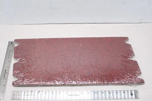 Virginia Abrasives 20 Grit Floor Sanding Sheet 8" x 19-1/2" Notched, Pack of 10 - Picture 1 of 2