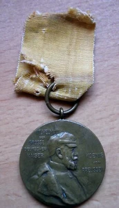 ALEMANIA - 100 ANIVERSARIO 1797-1897 - NACIMIENTO DEL EMPERADOR PRUSIANO WILHELM I MEDALLA - Imagen 1 de 2