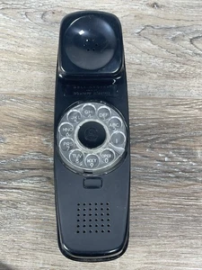 Telefono Vintage Bell System Quadrante Rotante Nero Solo Cuffie Non Testato - Foto 1 di 4