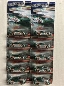  Hot Wheels 7-Eleven Toyota Supra Lot Of Ten - Picture 1 of 8