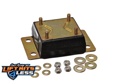 Montaje de transmisión de suspensión Energy - negro - poliuretano de rendimiento Foto 1 de 2