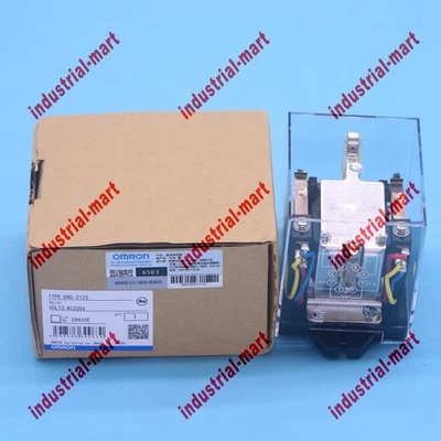 New Omron Exchange Relay G4Q-212S 220VAC free shipping - Image 1 of 4