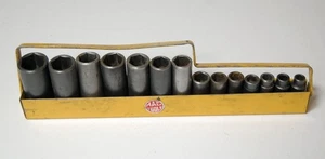 MAC TOOLS 14 Piece 3/8" Drive Metric Deep Impact Socket Set 8-19mm 21mm 24mm - Picture 1 of 6